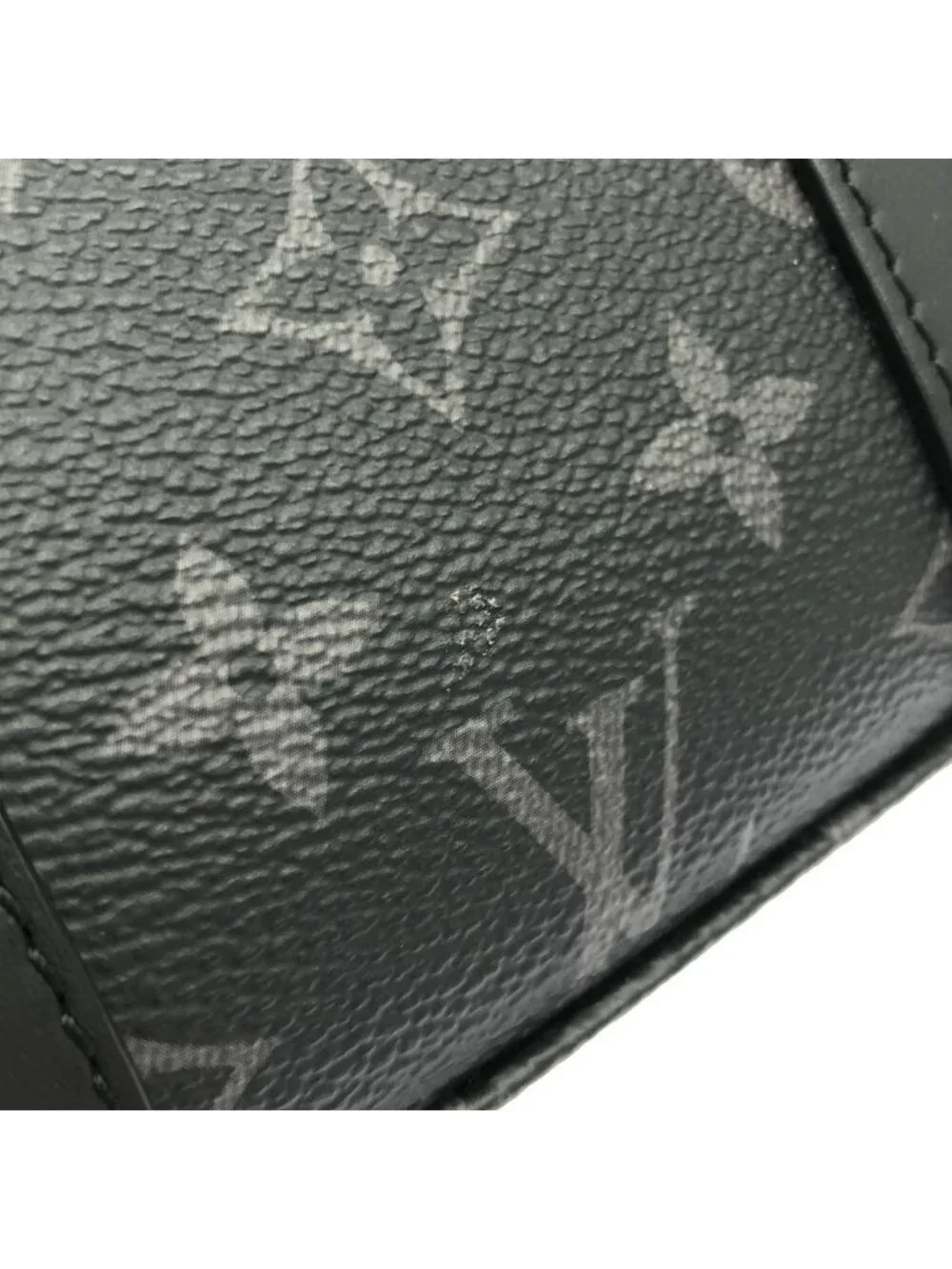 Louis Vuitton Monogram Eclipse Sac Plat Cross